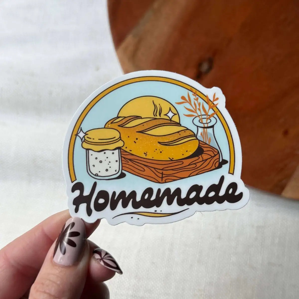 Vinyl Sticker - Homemade Baking Sourdough Bread - Big Moods