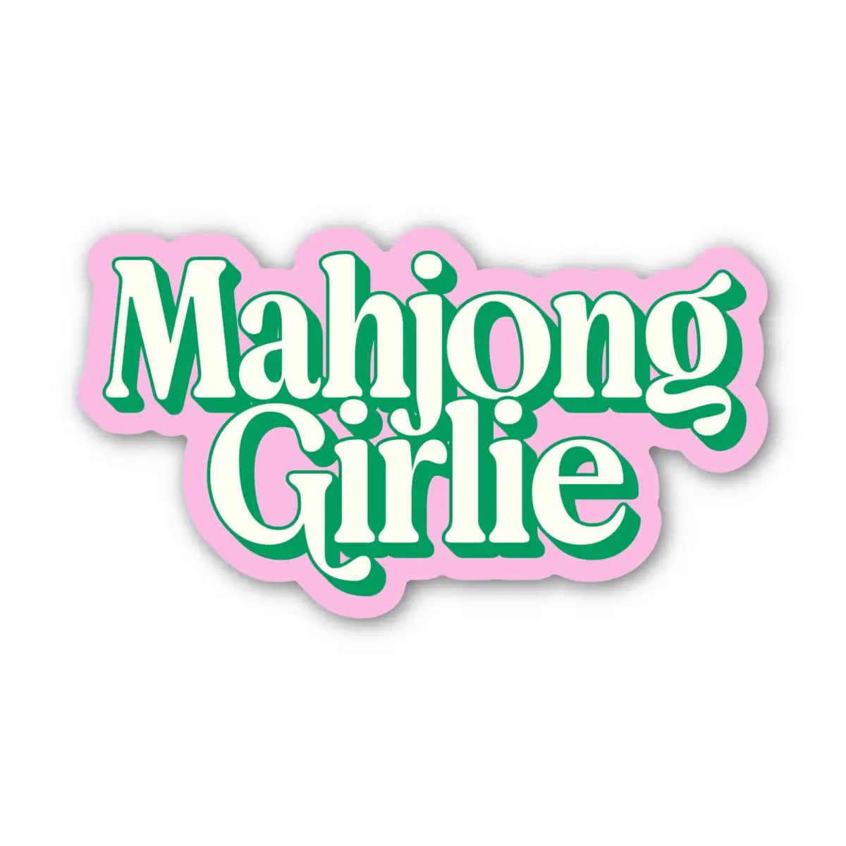 Vinyl Sticker - Mahjong Girlie - Big Moods