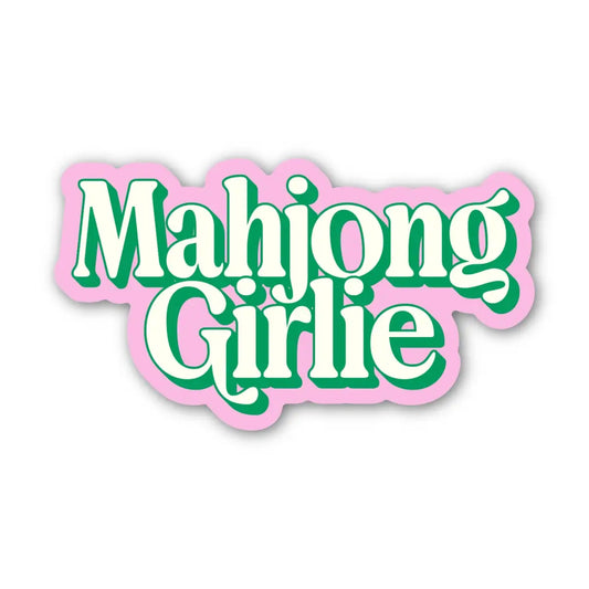 Vinyl Sticker - Mahjong Girlie - Big Moods