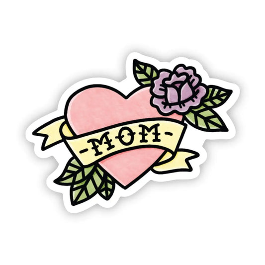 Vinyl Sticker - Mom Tattoo Heart - Big Moods