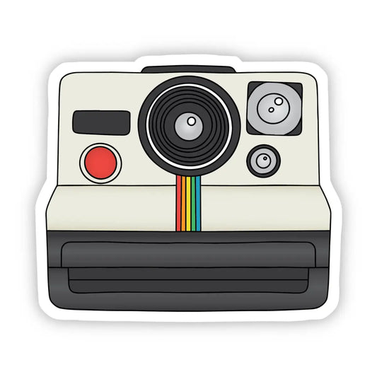 Vinyl Sticker - Retro Polaroid Camera - Big Moods
