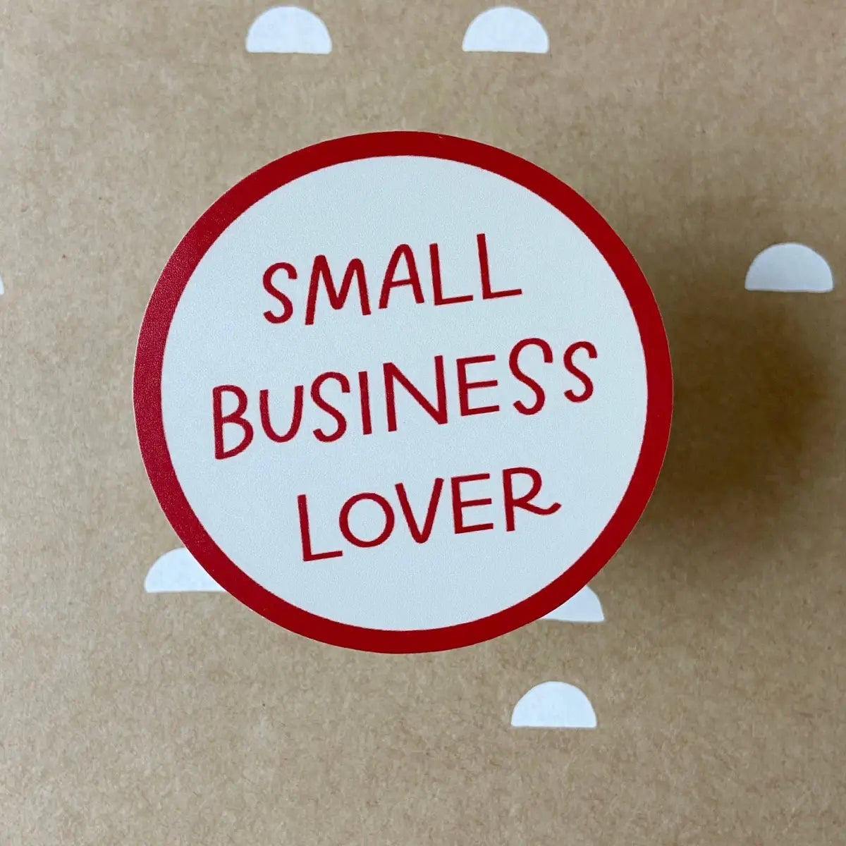Vinyl Sticker - Small Business Love Shop Local - Just Follow Your Art