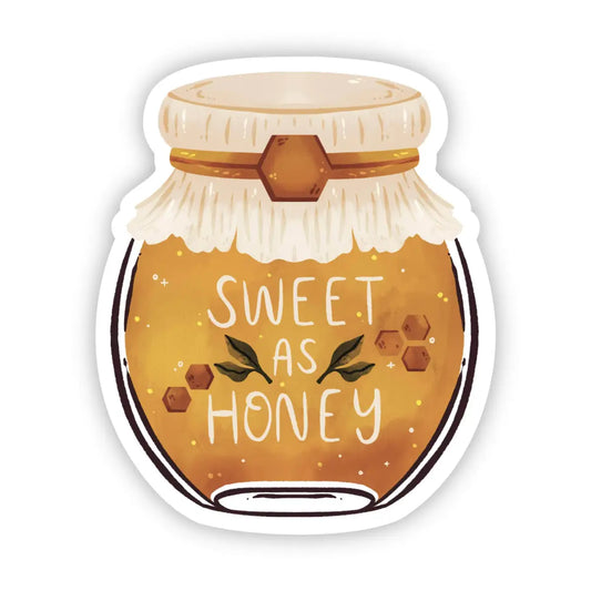 Vinyl Sticker - Sweet as Honey - Big Moods