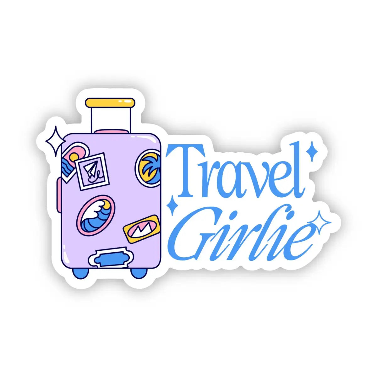 Vinyl Sticker - Travel Girlie - Big Moods