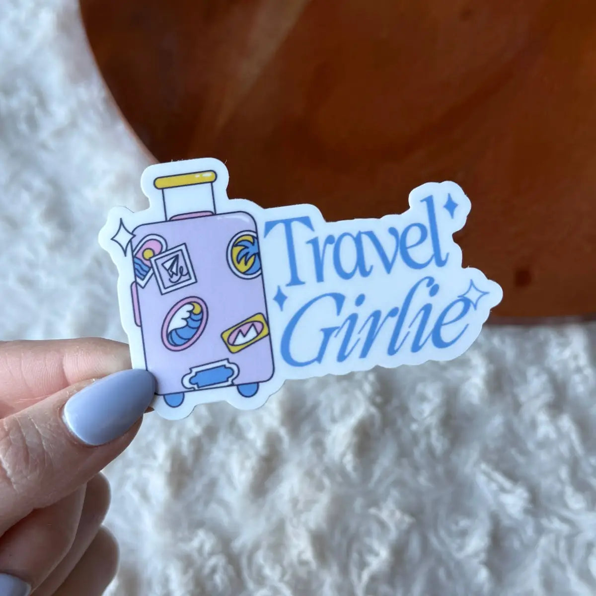 Vinyl Sticker - Travel Girlie - Big Moods
