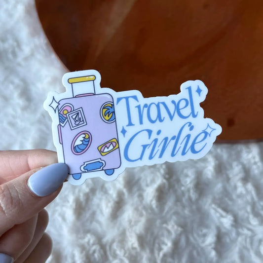 Vinyl Sticker - Travel Girlie - Big Moods