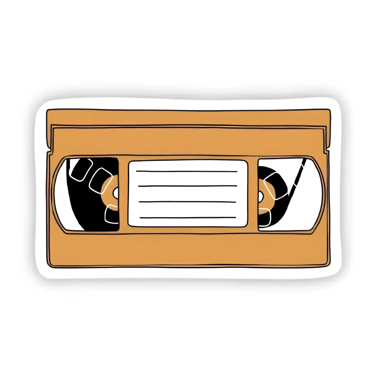 Vinyl Sticker - VHS Tape - Big Moods