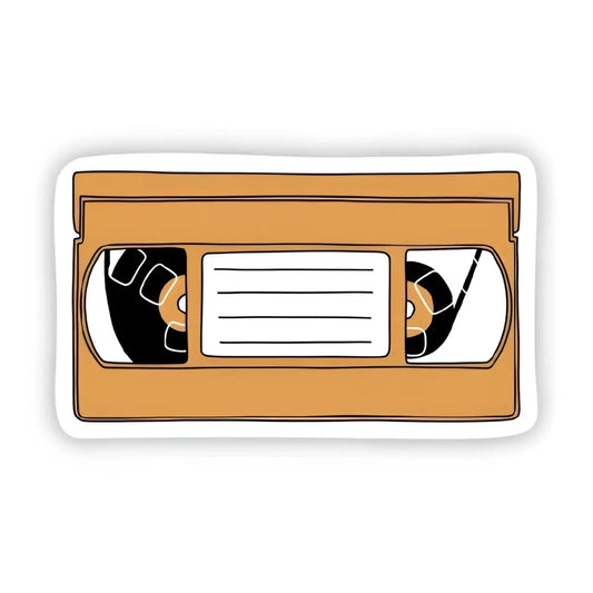 Vinyl Sticker - VHS Tape - Big Moods