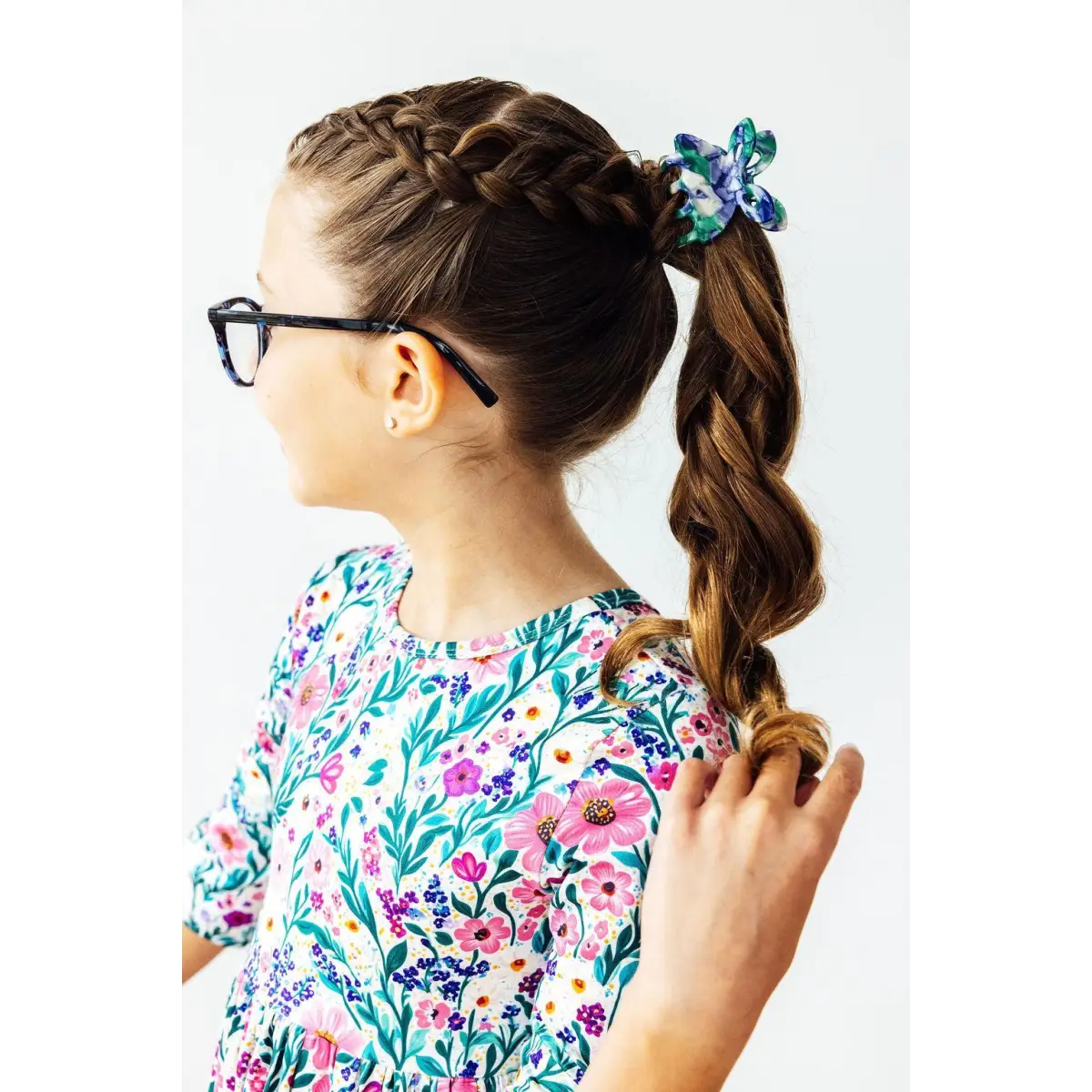 Pocket Twirl Dress - Vivid Garden Floral - Mila & Rose ®