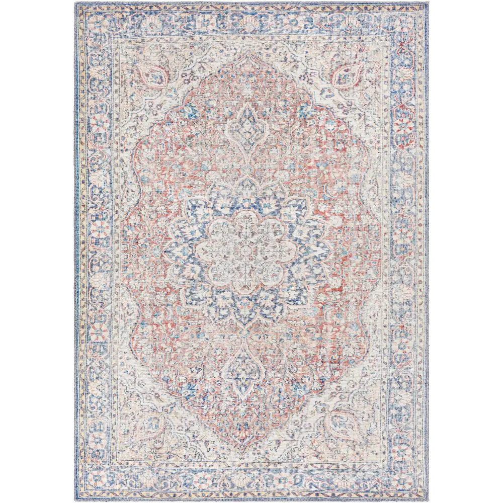 Wacousta Red&Blue Washable Rug - 5’3’’ x 7’3’’ Rectangle - Boutique Rugs