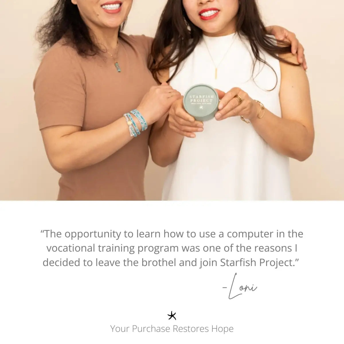 Walk Humbly Bar Necklace - Starfish Project
