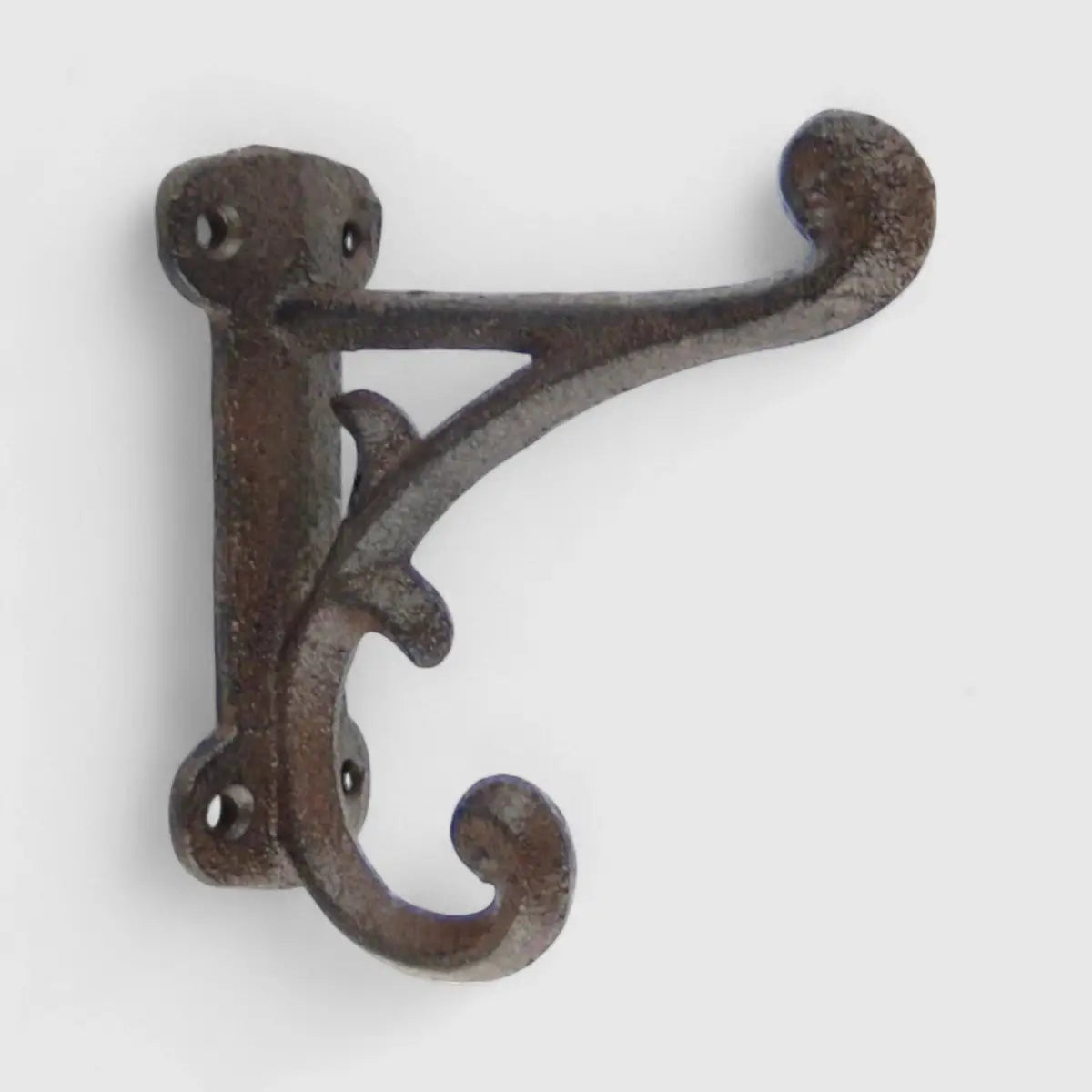 Vintage Wall Hook - Cast Iron for Coat Keys or Towels - Iron & Blossom