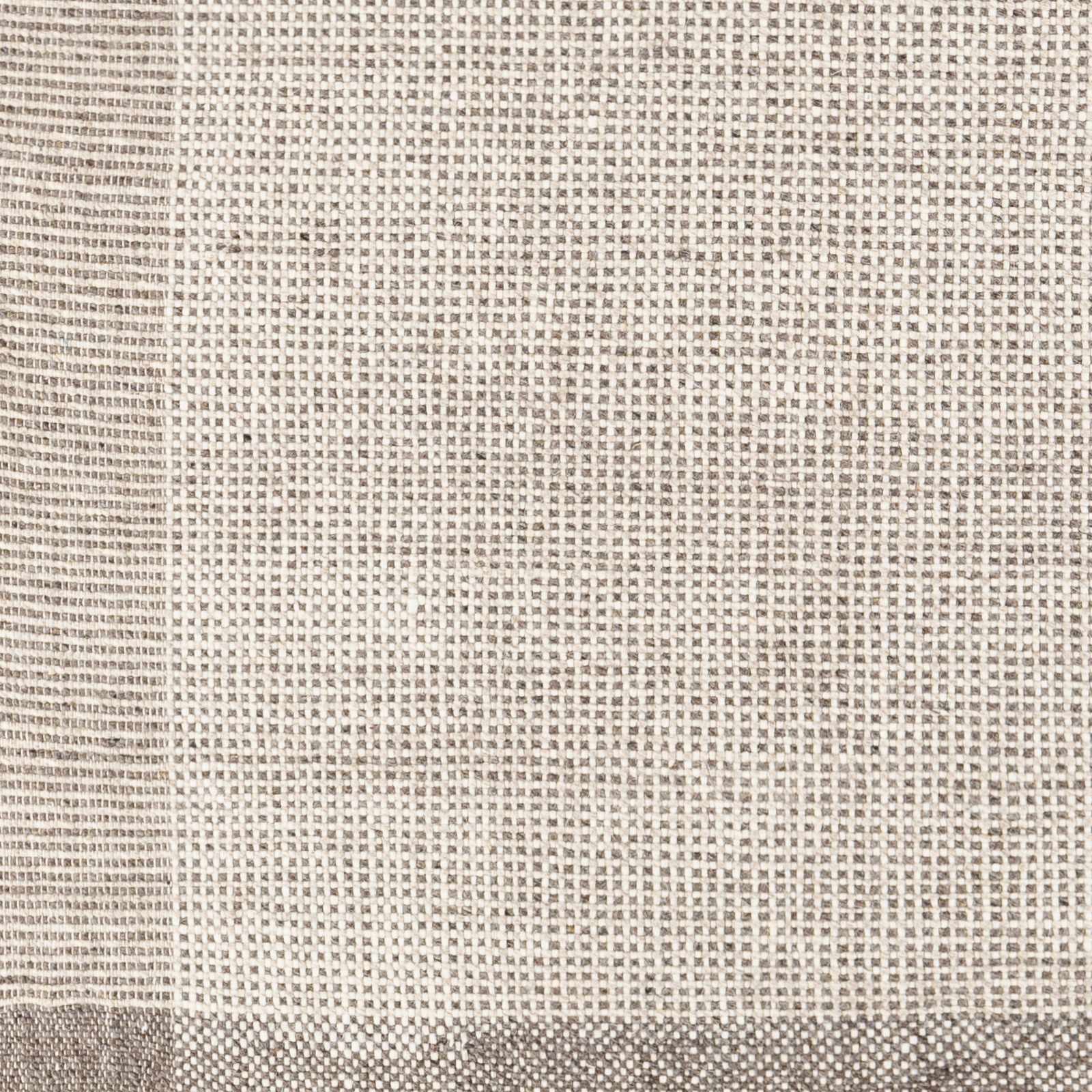 Beige Grid Flat Woven Wool Rug - Boutique Rugs