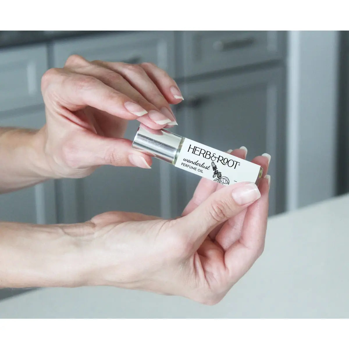 Perfume Oil Roller - Wanderlust - Patchouli and Frangipani - Herb & Root