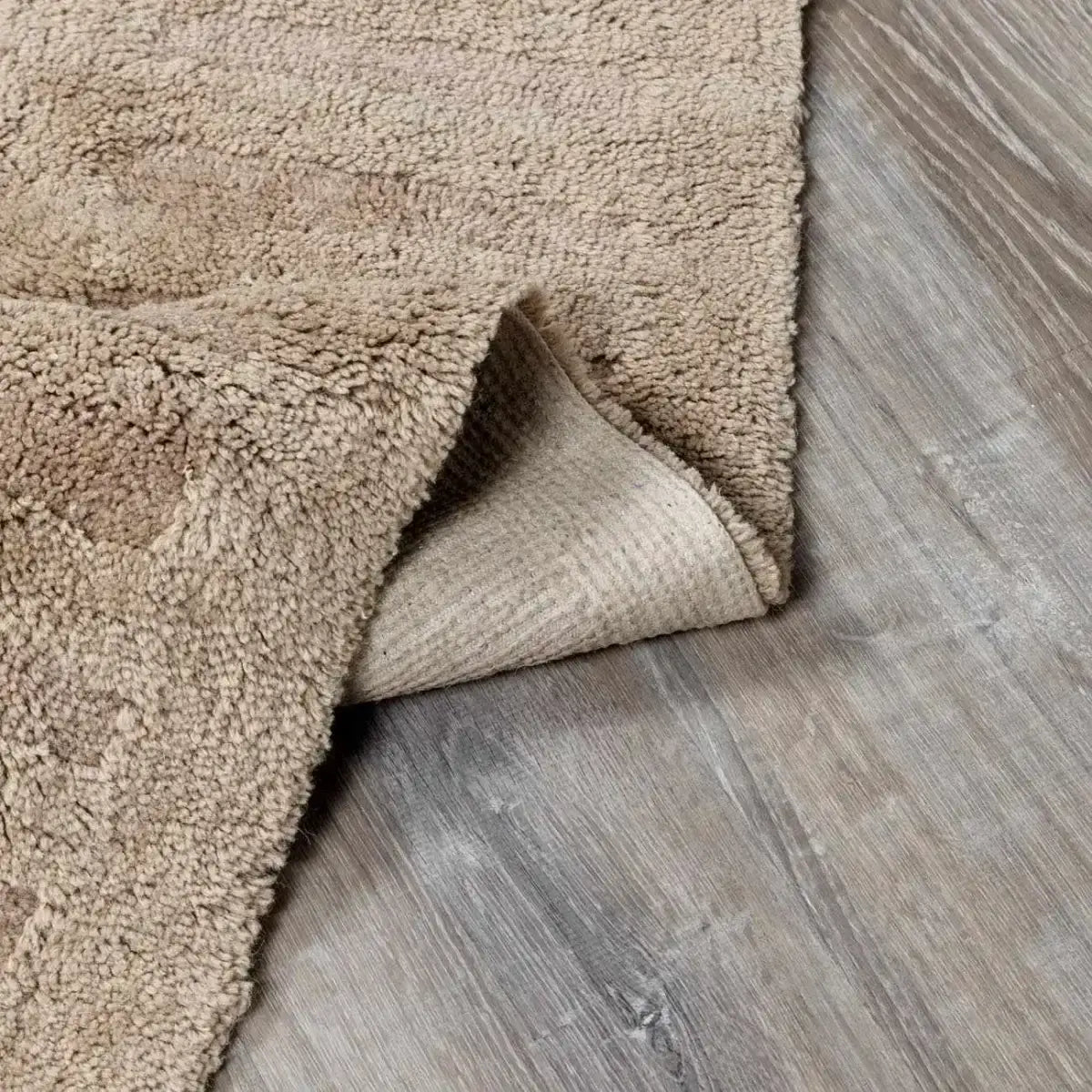 Washable Handmade Wool Rug - Brown - Boutique Rugs