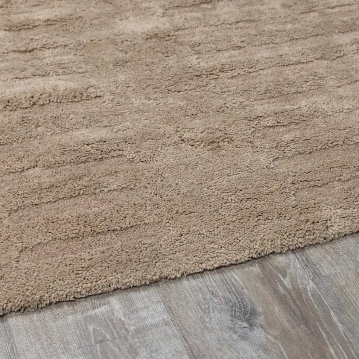 Washable Handmade Wool Rug - Brown - Boutique Rugs