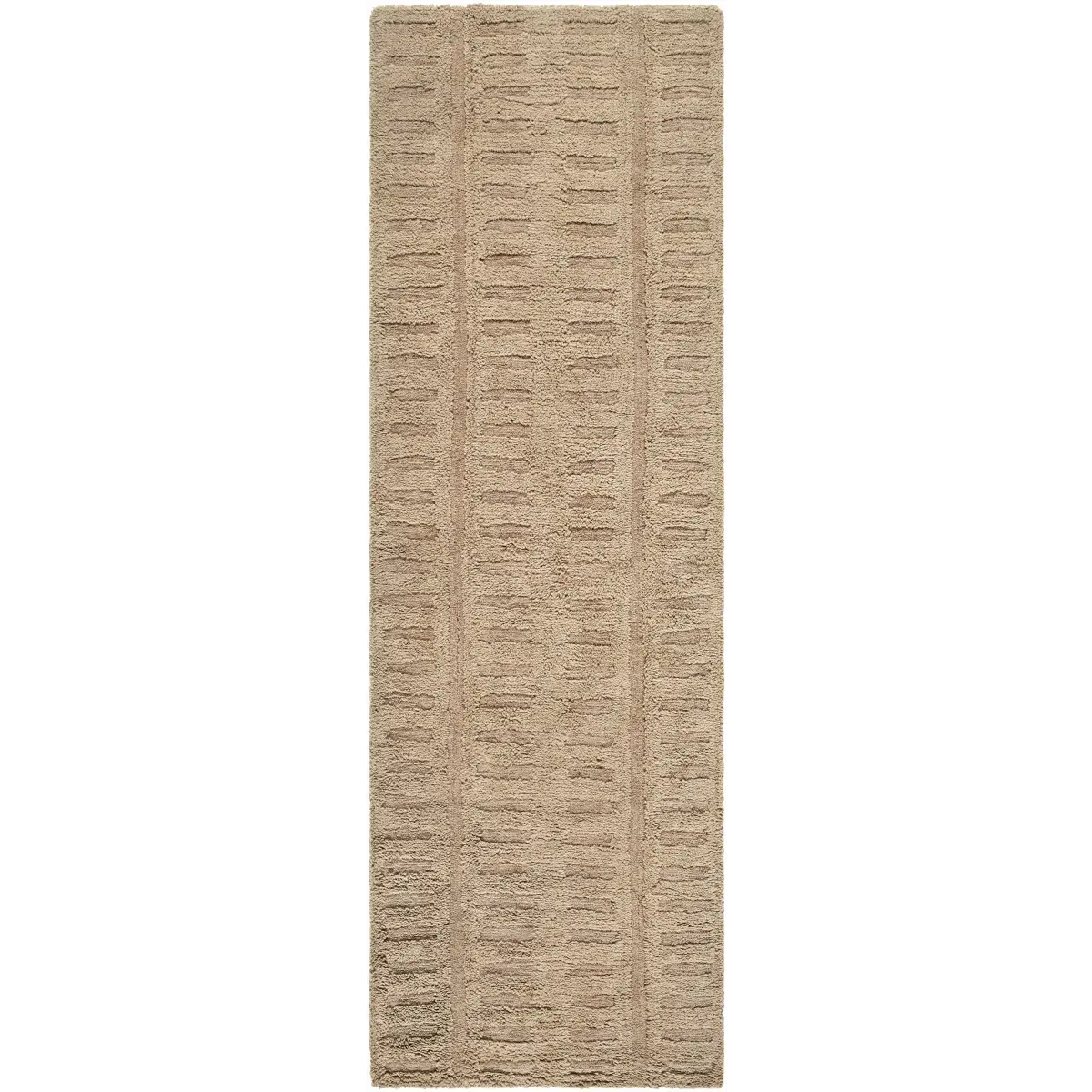 Washable Handmade Wool Rug - Brown - Boutique Rugs