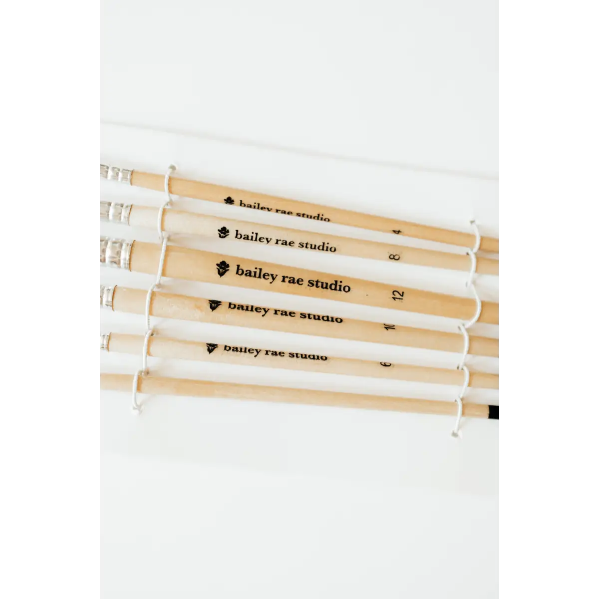 Watercolor Brush Set - 6 piece Round Tip - Bailey Rae Studio