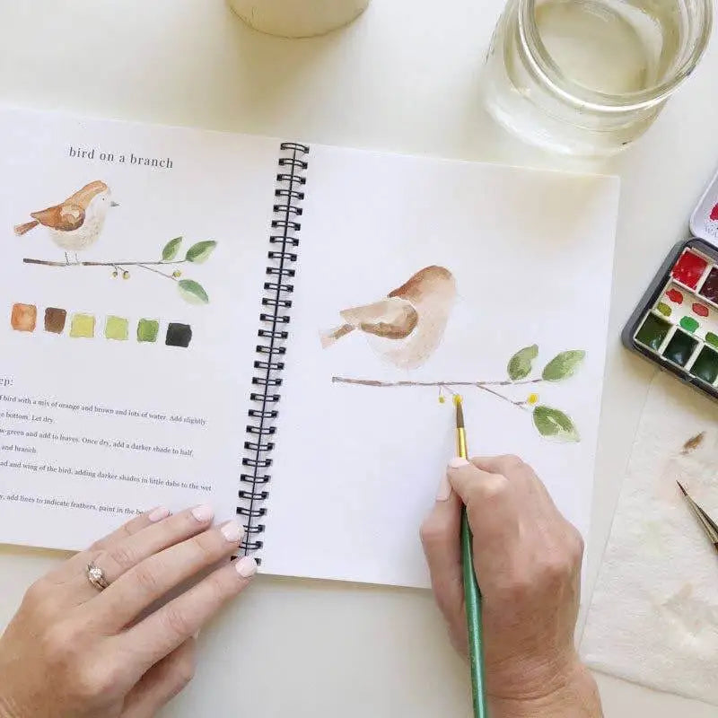 Watercolor Workbook - Animals - Emily Lex - emily lex studio