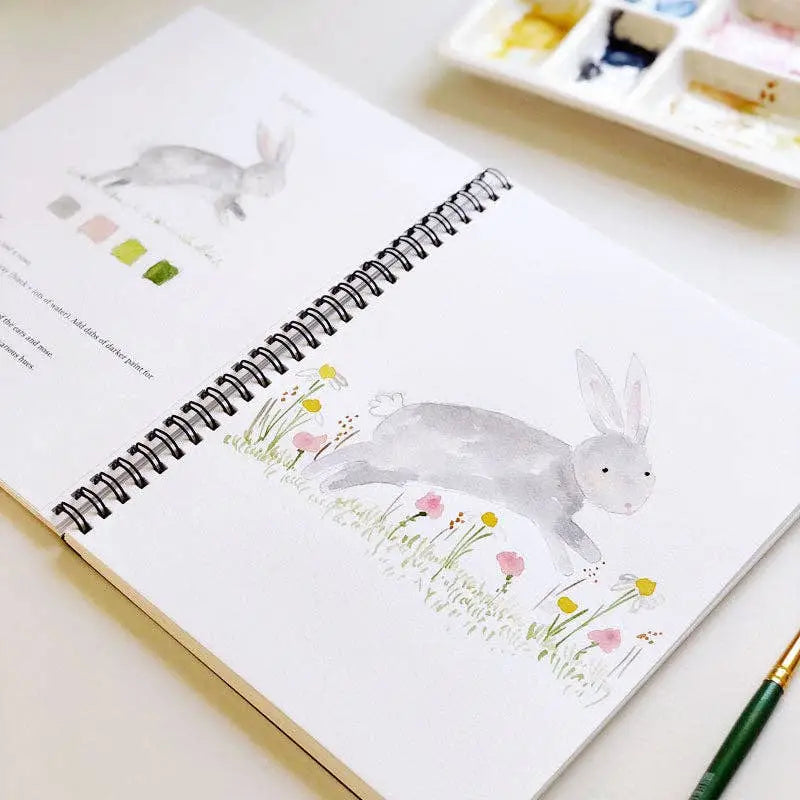 Watercolor Workbook - Animals - Emily Lex - emily lex studio