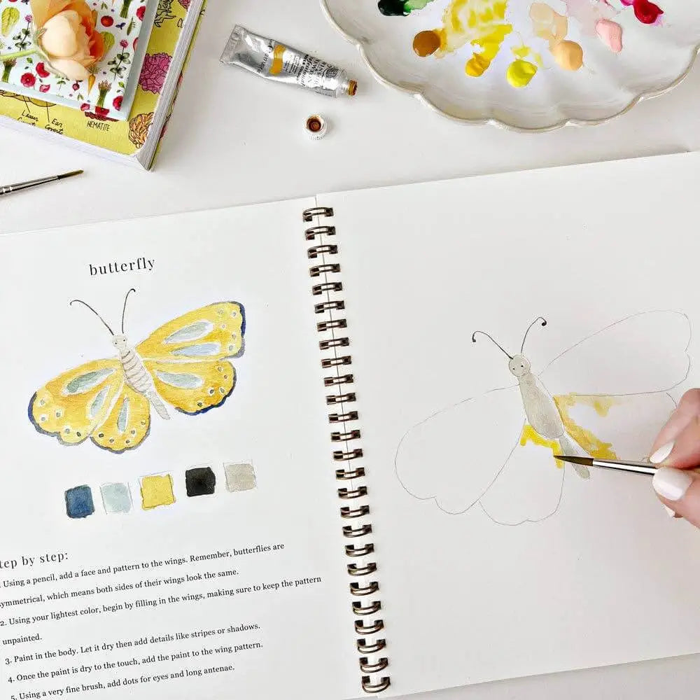 Watercolor Workbook - Animals - Emily Lex - emily lex studio