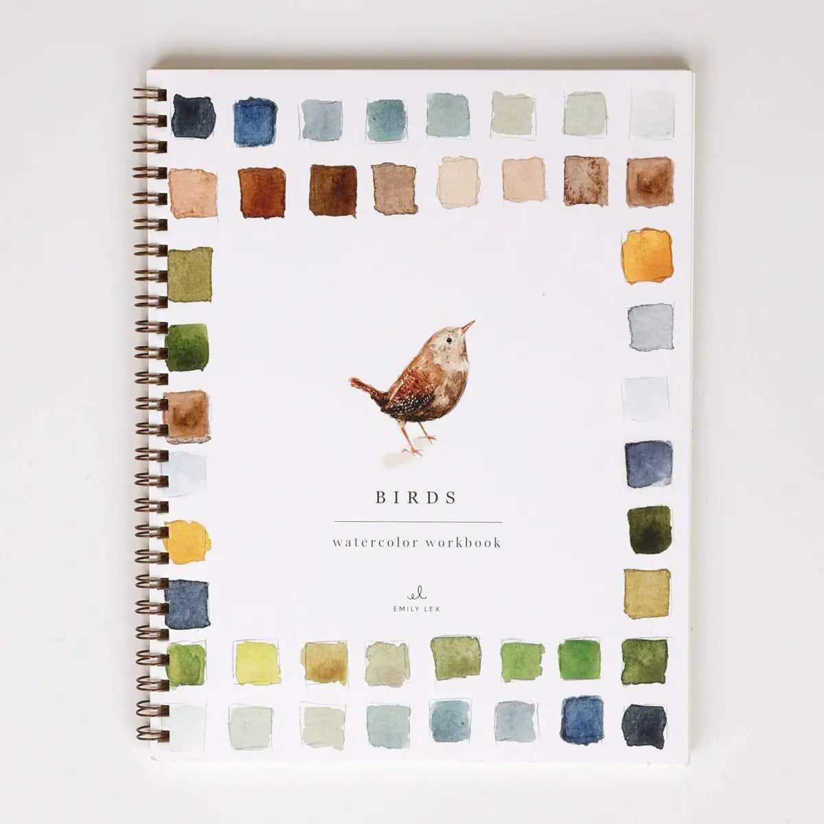 Watercolor Workbook - Birds - Emily Lex - emily lex studio