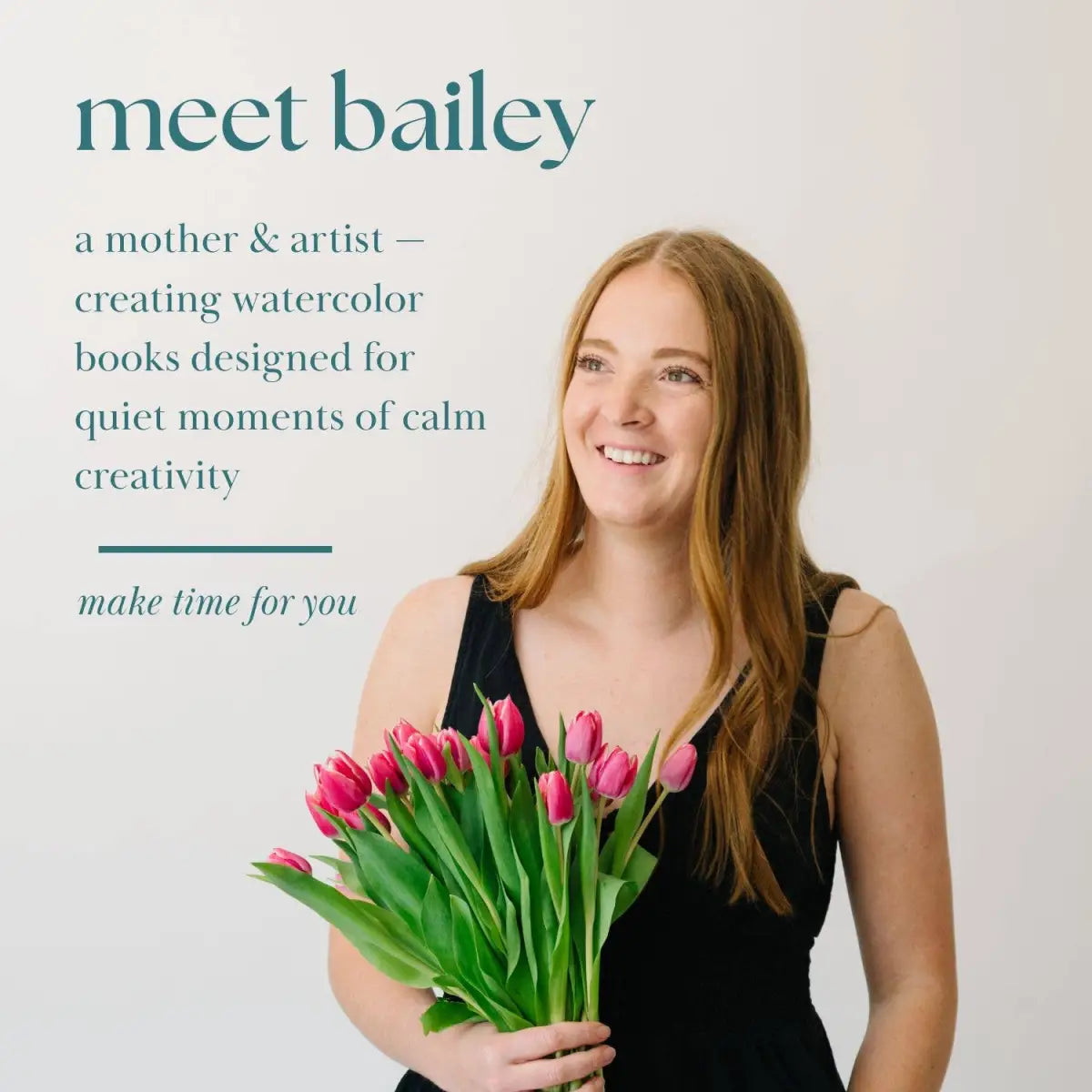Watercolor Workbook - Flowers - Bailey Rae Studio