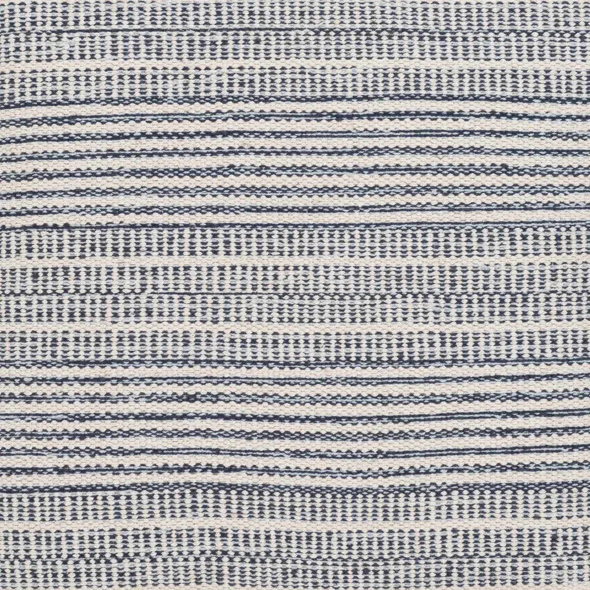 Waterfall Woven Cotton Pouf - 16’’ x 16’’ x 18’’ Cube - Boutique Rugs