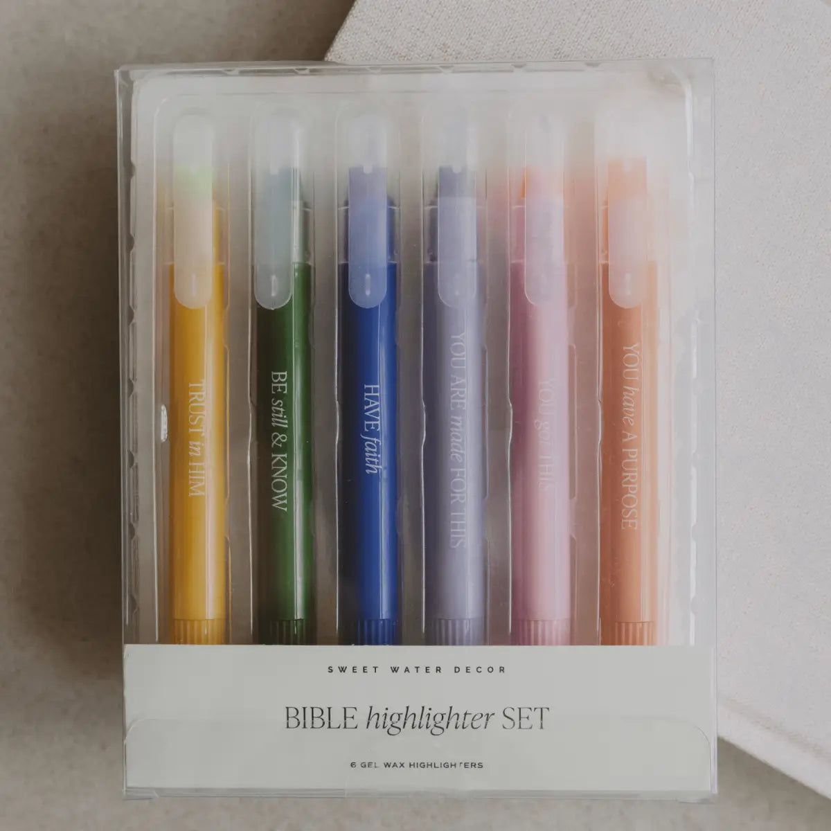Wax Bible Highlighters Set - Sweet Water Decor