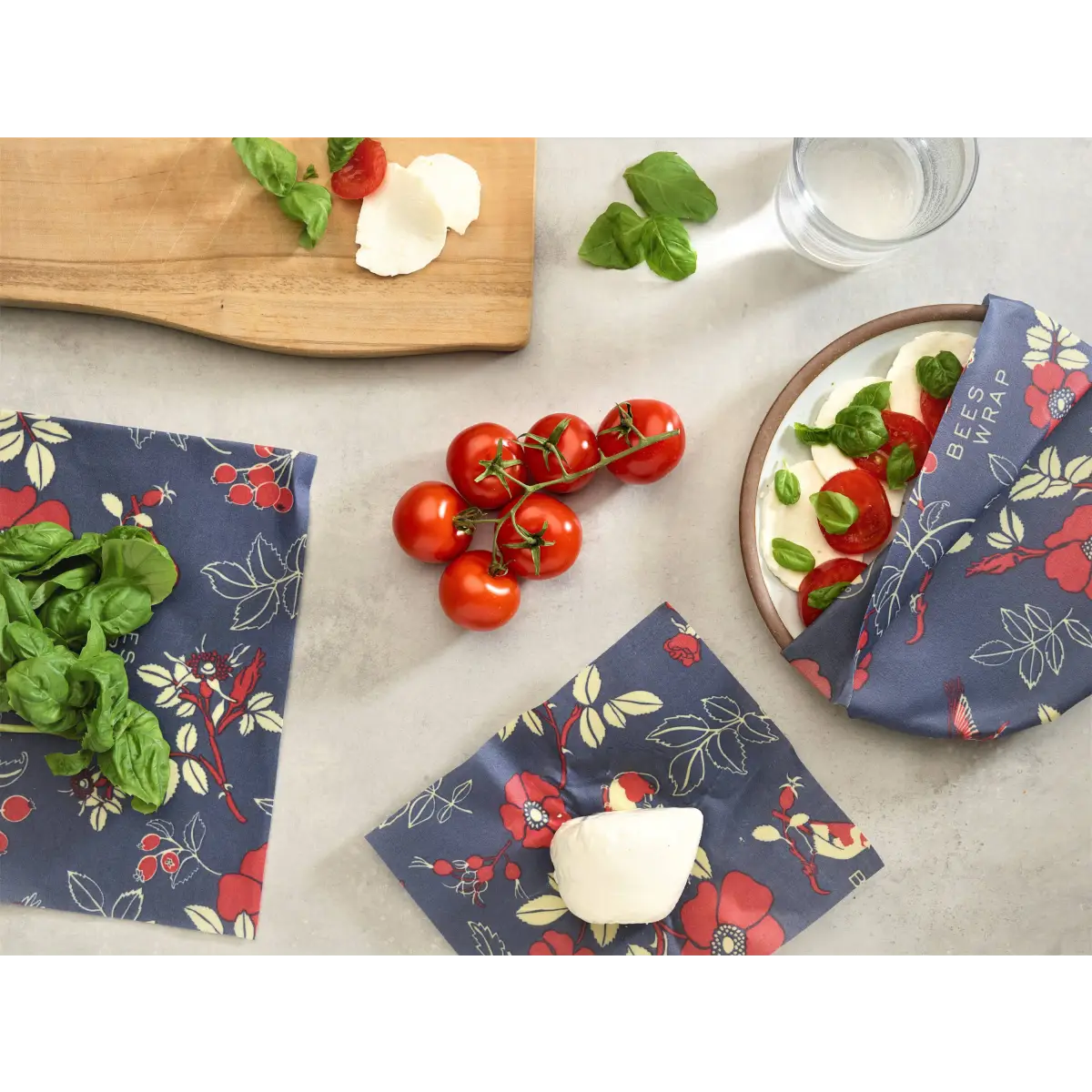 Beeswax Food Wraps - Botanical - 3 Pack - Bee’s Wrap