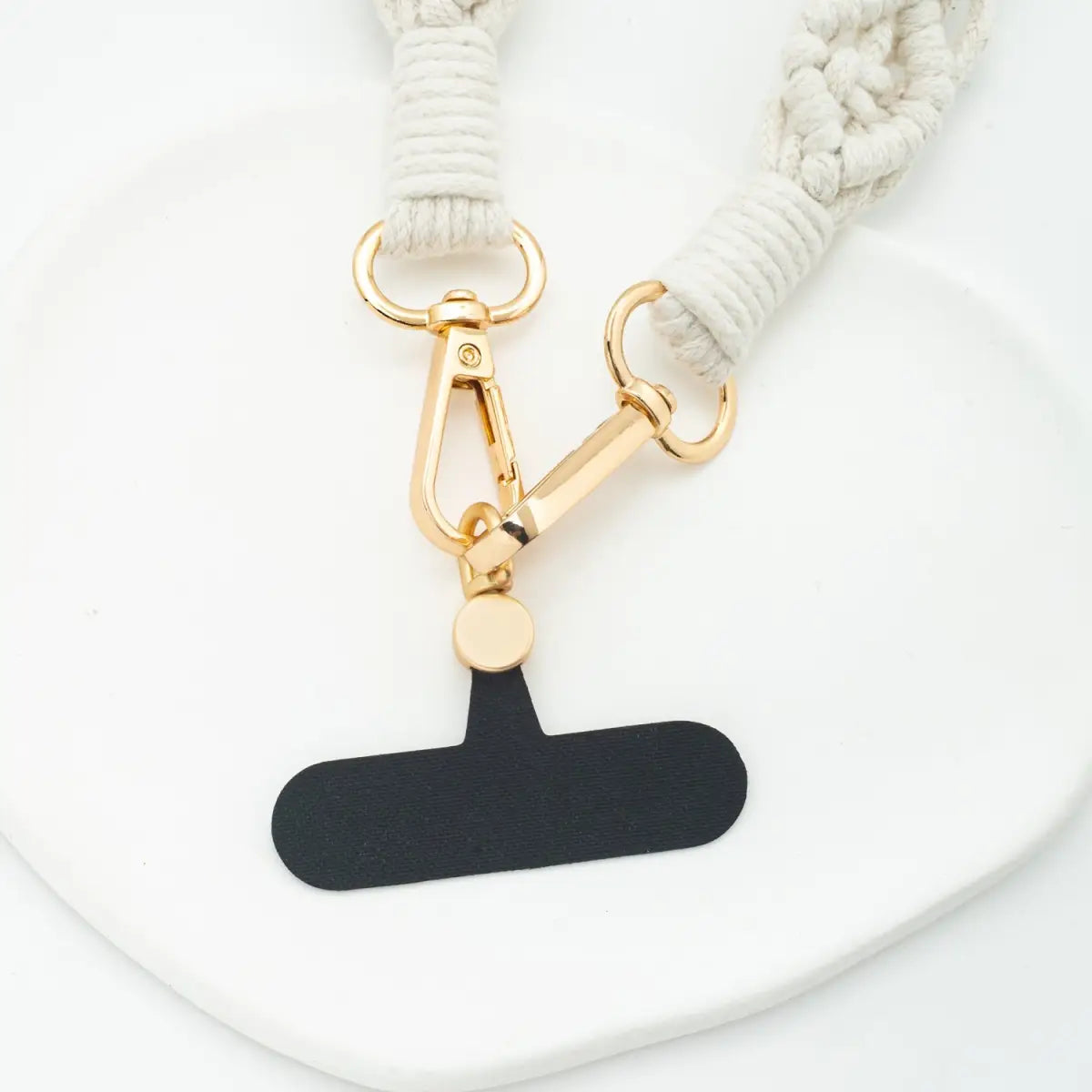 Wear Hope Macramé Crossbody Strap in Natural - Starfish Project