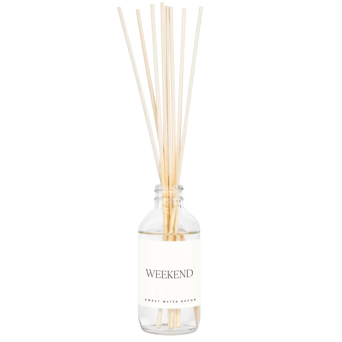 Weekend Clear Reed Diffuser - Sweet Water Decor