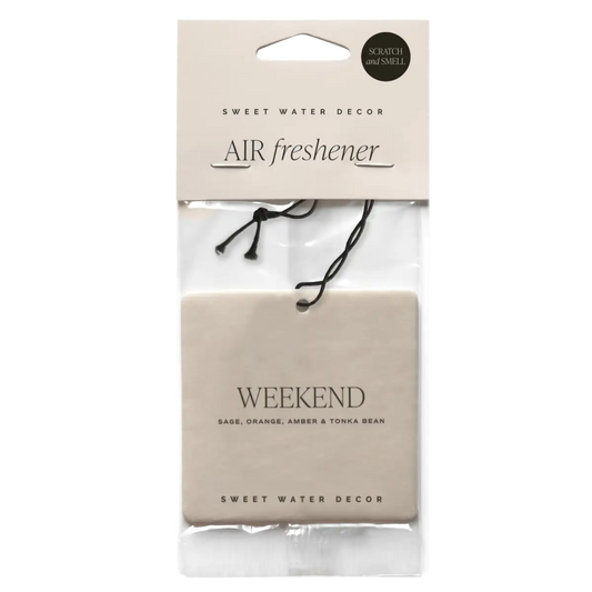 Weekend Hanging Air Freshener - Sweet Water Decor