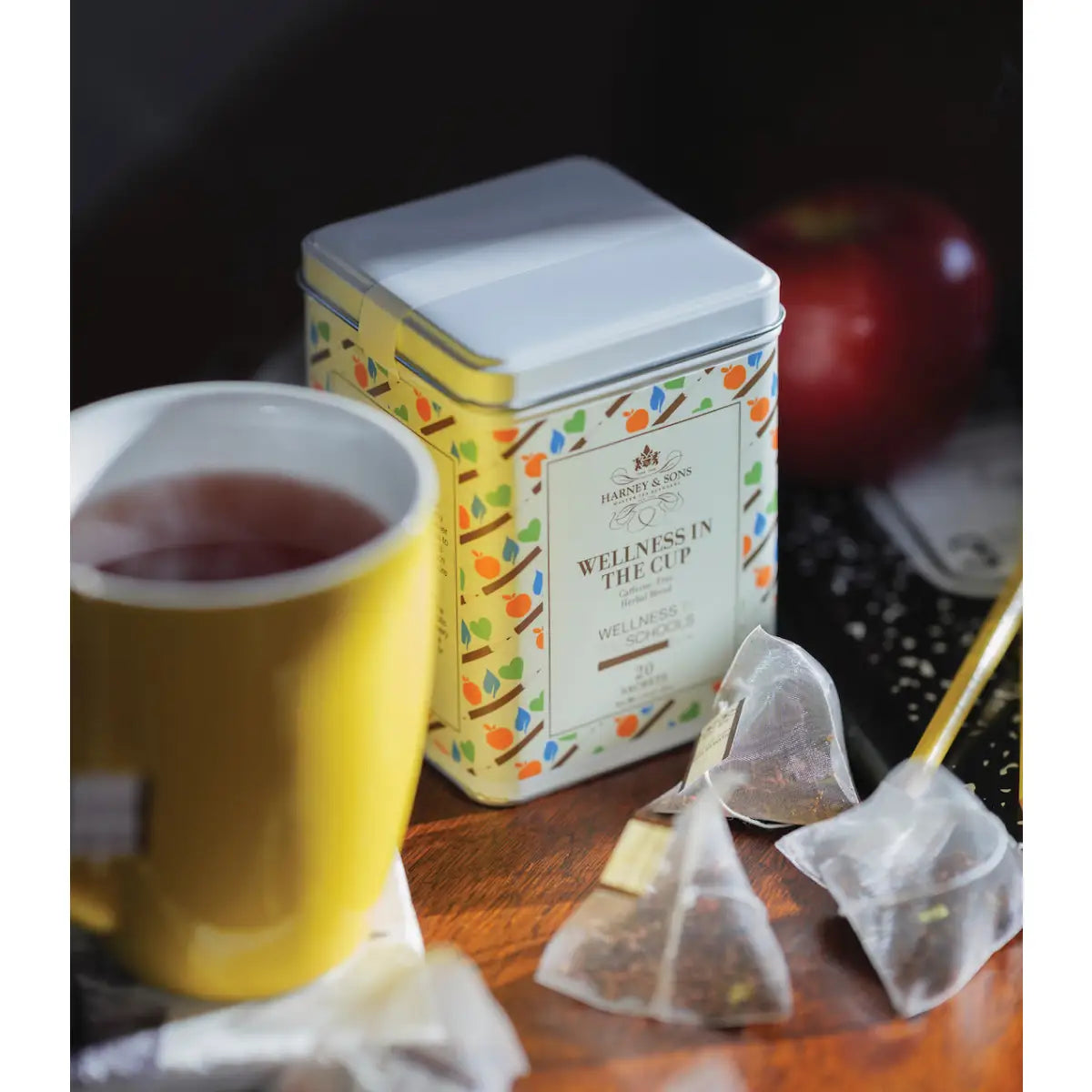 Wellness in the Cup - Tin of 20 Sachets - Sachets / Tin of 20 Sachets - Harney & Sons Fine Teas