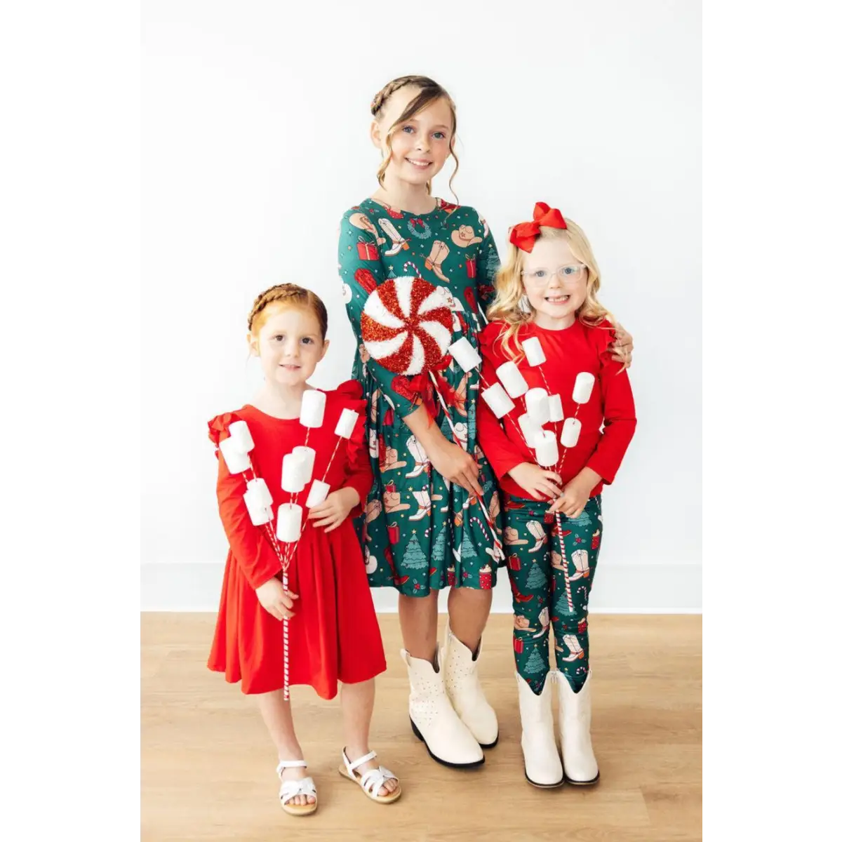 Western Wonderland L/S Pocket Twirl Dress - Mila & Rose ®