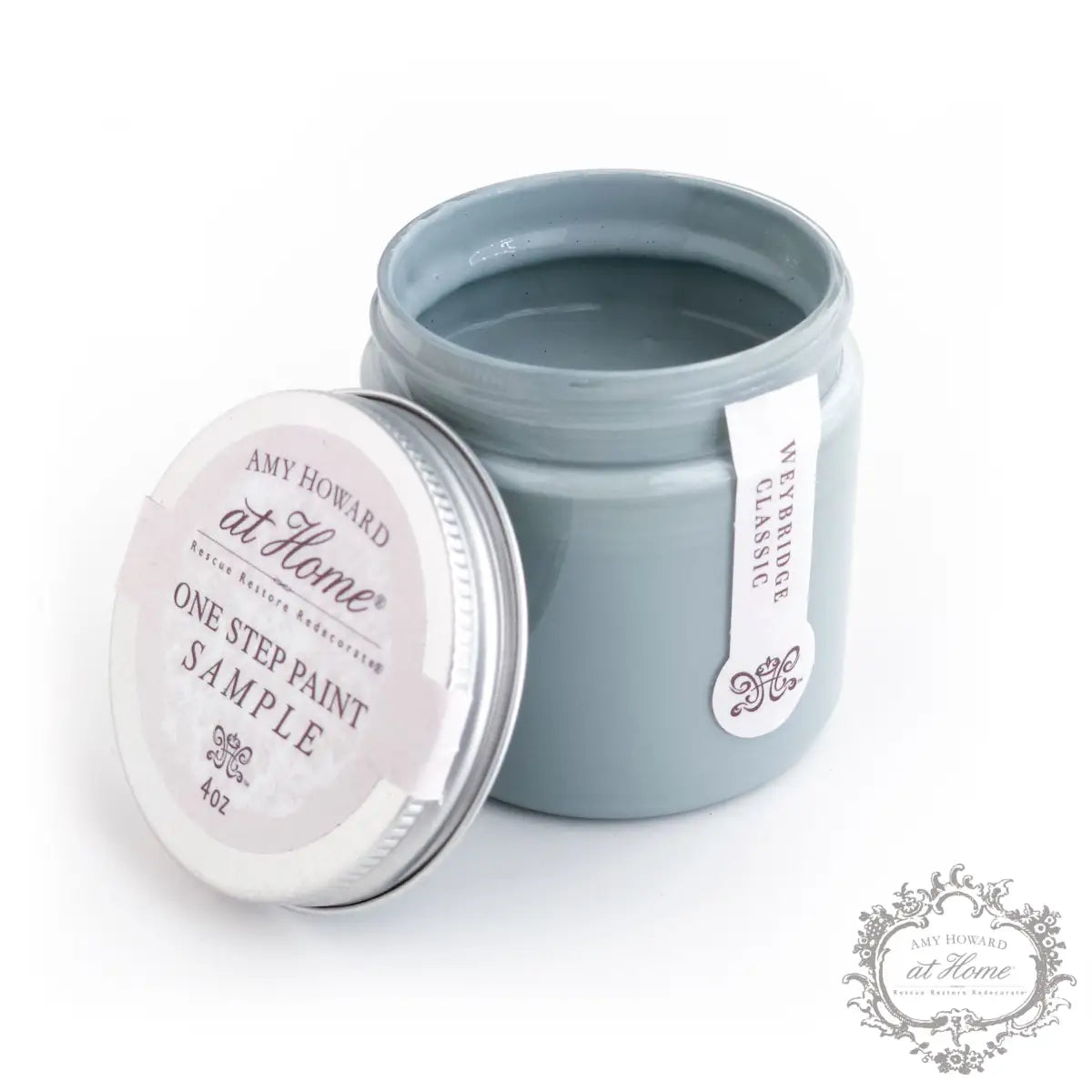 Weybridge Classic Gray - One Step Paint - 4oz Sample - Amy Howard At Home