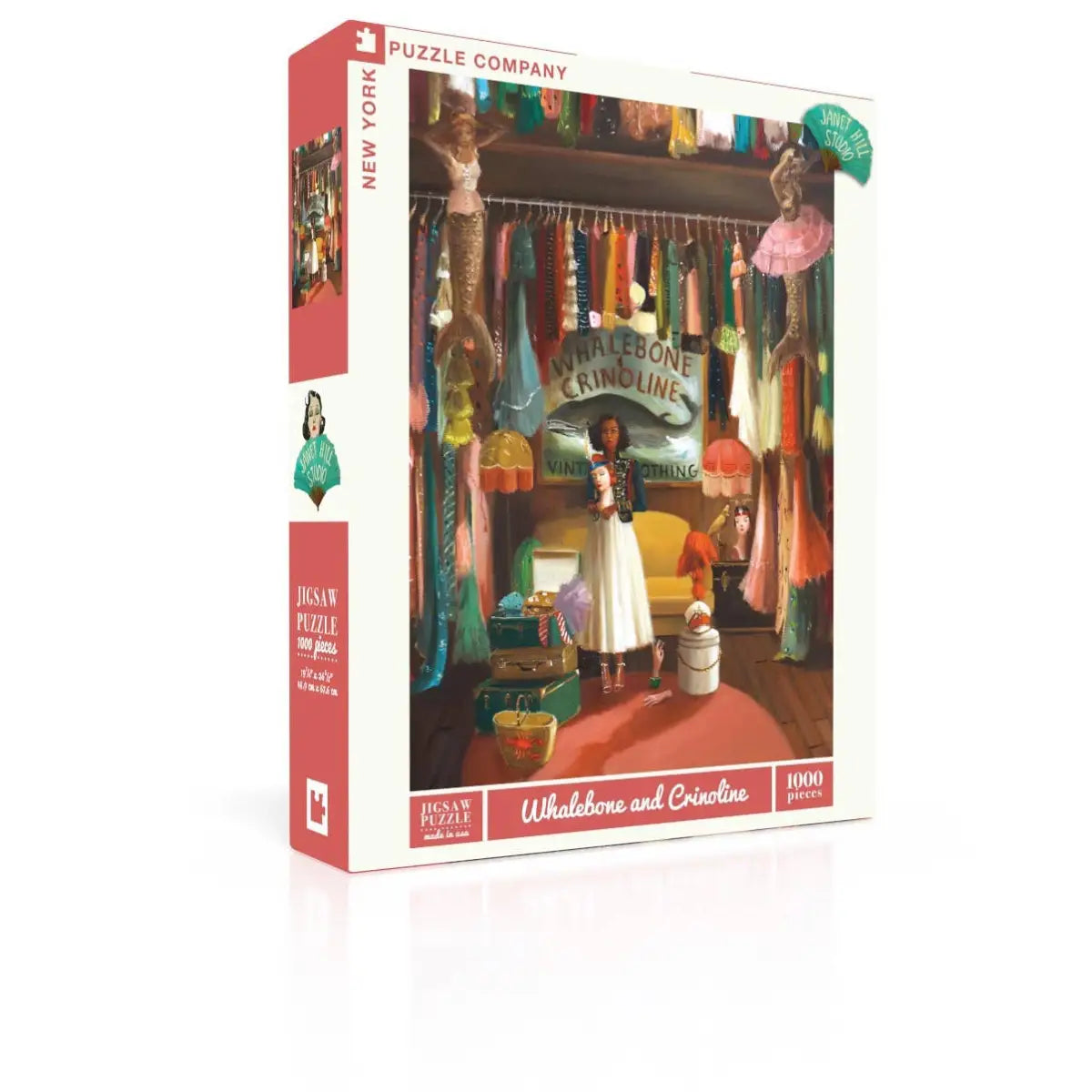 Jigsaw Puzzle - Whalebone and Crinoline - 1000 Piece - New York Puzzle Company