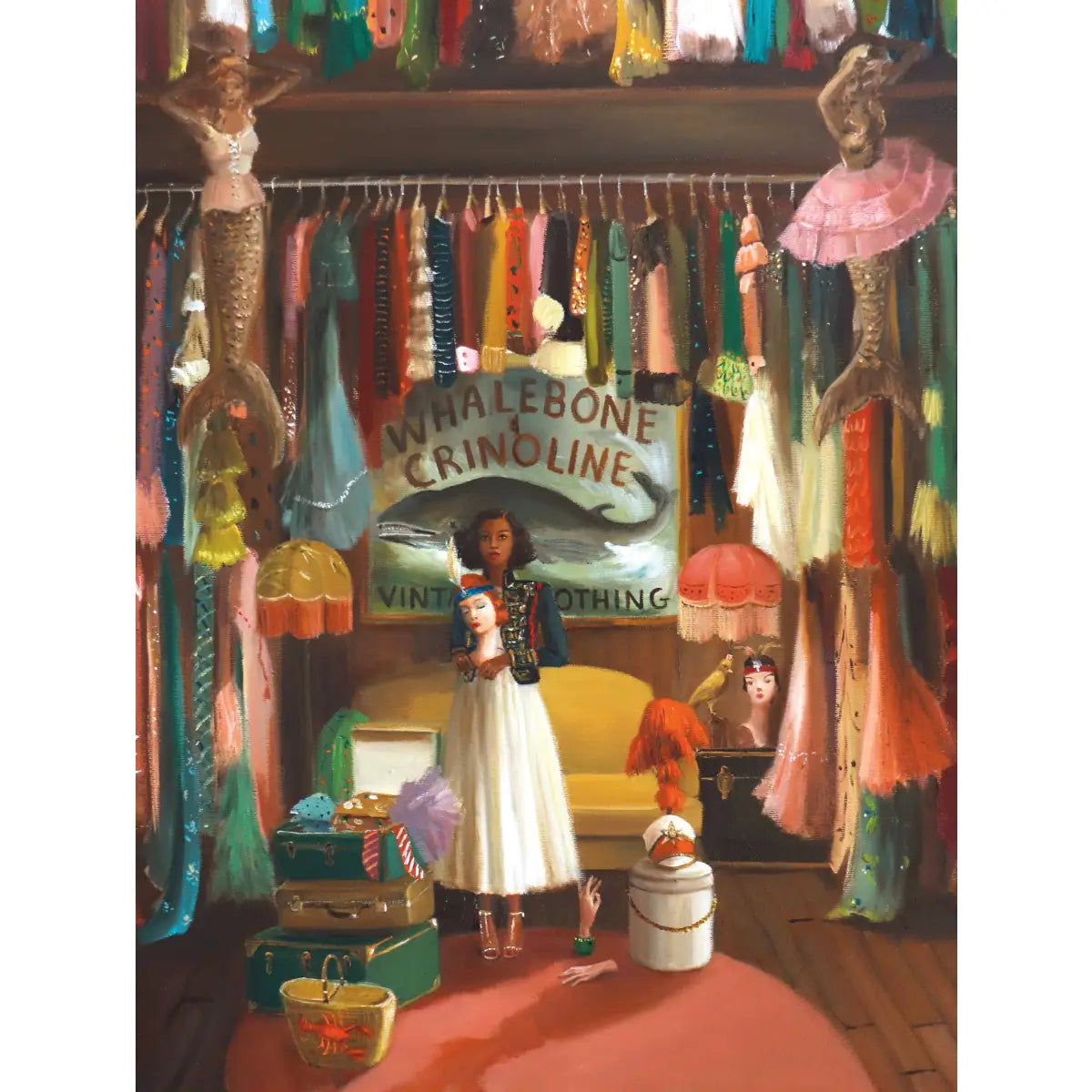Jigsaw Puzzle - Whalebone and Crinoline - 1000 Piece - New York Puzzle Company