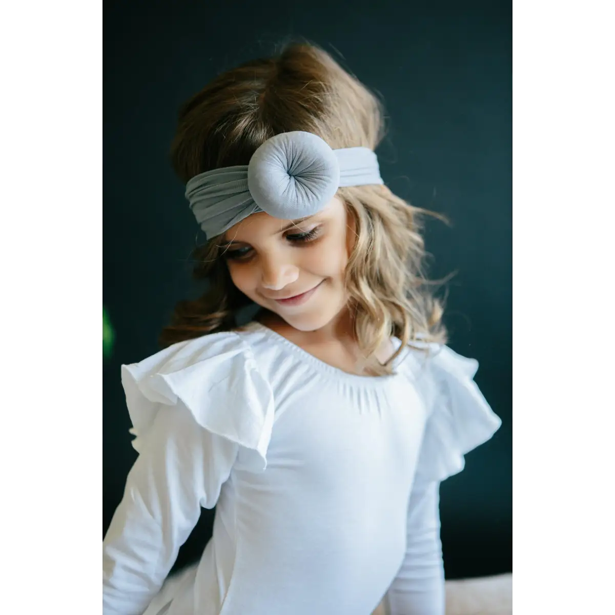 Flutter Sleeve Leotard - White - Mila & Rose ®