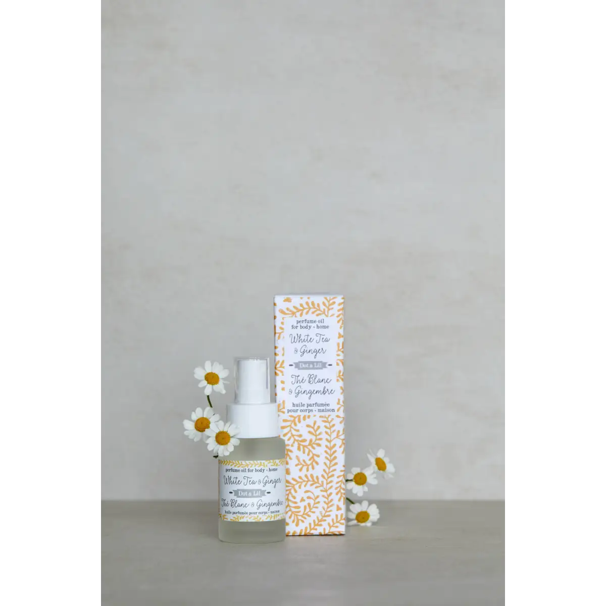 White Tea & Ginger Perfume - Dot & Lil