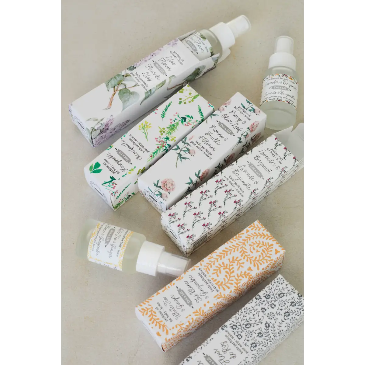White Tea & Ginger Perfume - Dot & Lil