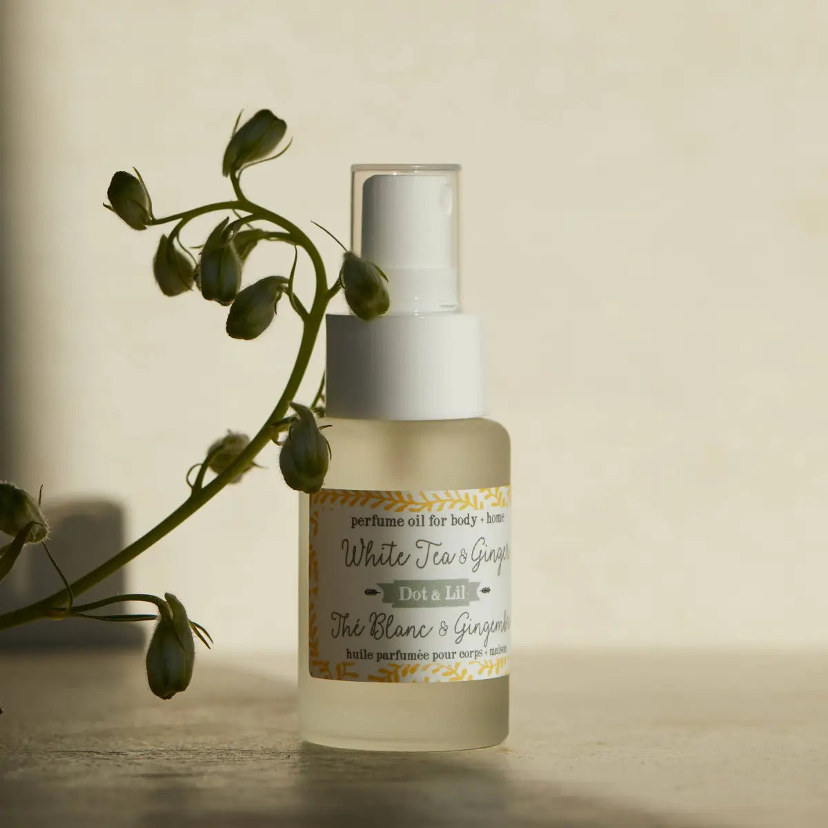 White Tea & Ginger Perfume - Dot & Lil
