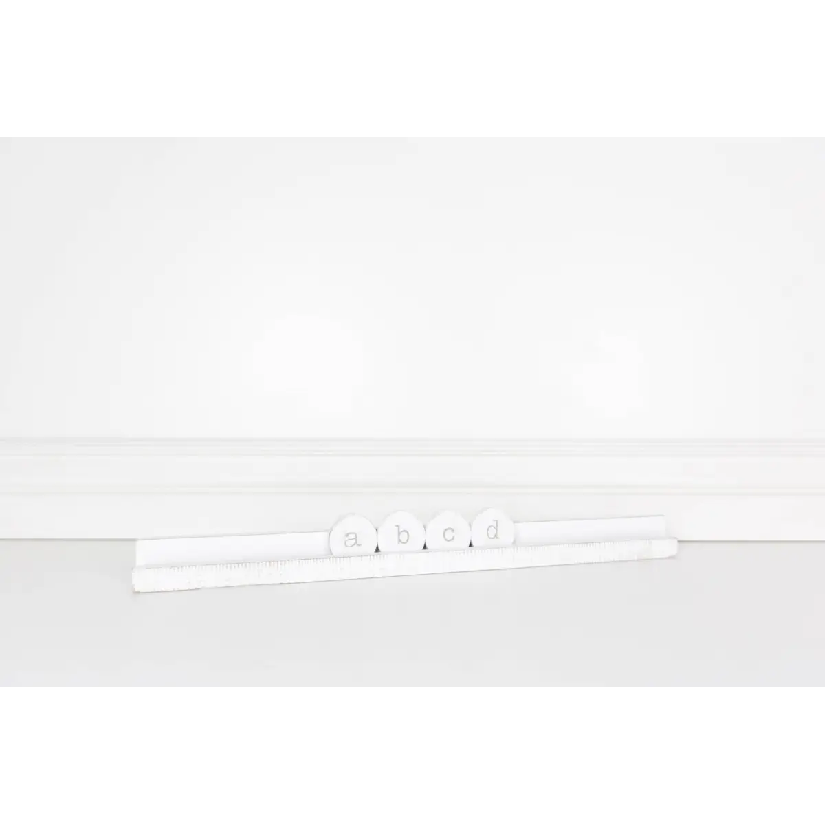 White Wood Letter Board Ledgie 20’’ - Adams & Co.