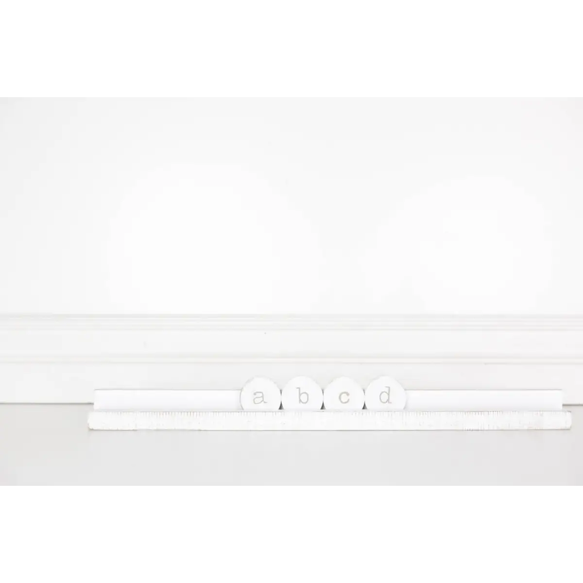 White Wood Letter Board Ledgie 20’’ - Adams & Co.