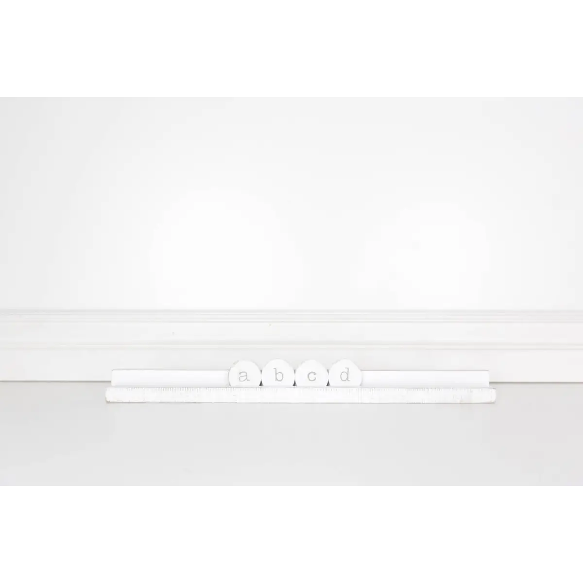 White Wood Letter Board Ledgie 20’’ - Adams & Co.