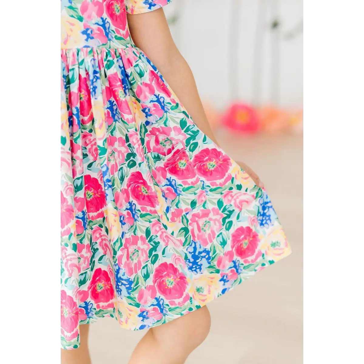 Pocket Twirl Dress - Wildflower Wishes - 6-12M - Mila & Rose ®