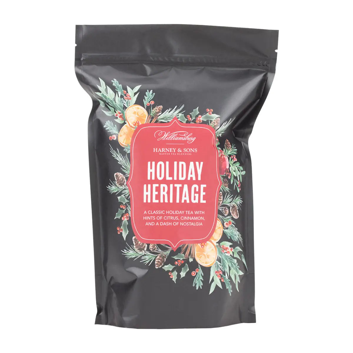 Williamsburg Holiday Heritage Tea - Loose / 1 lb. Bag - Harney & Sons Fine Teas