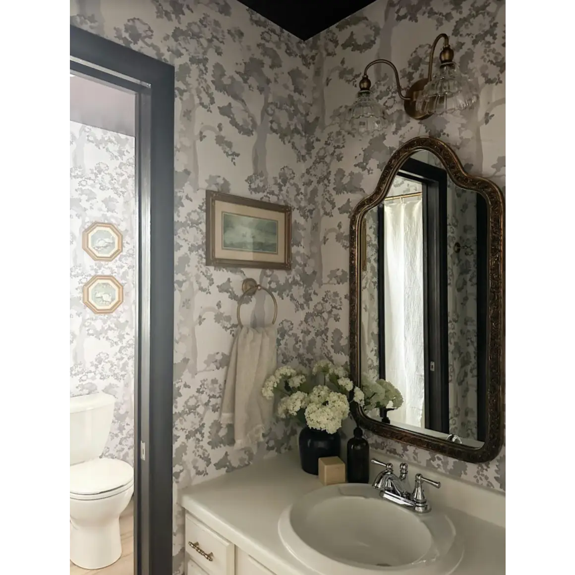 Wilma Wallpaper - Trees - by Grateful Artsy Soul - Loomwell Home Goods