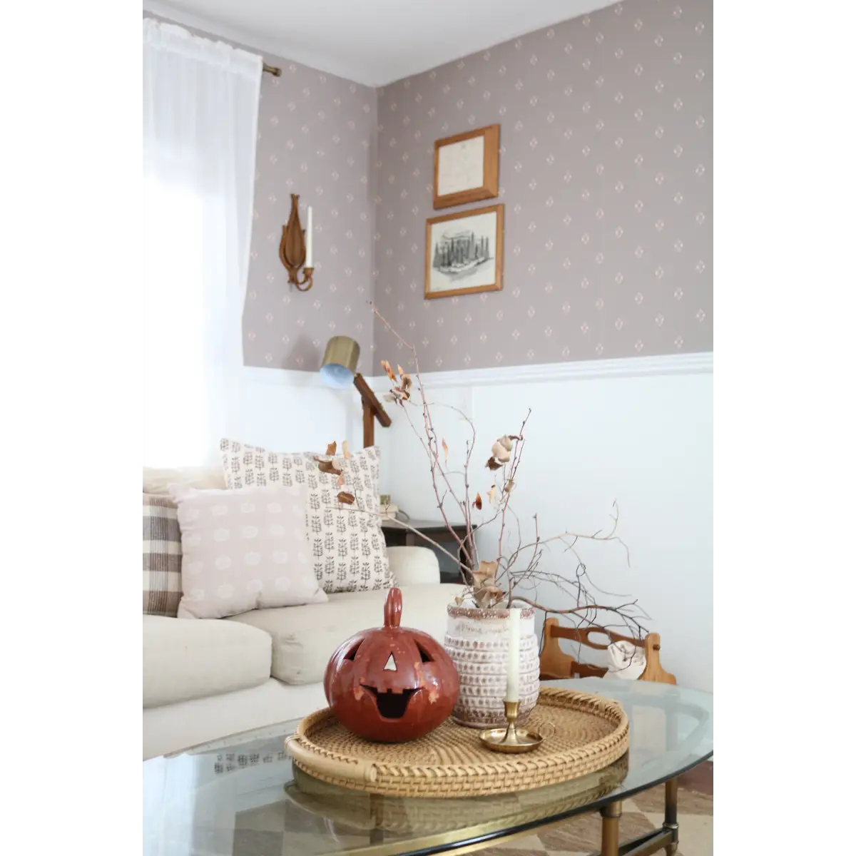 Wilson Wallpaper - Soothing Geometric - by Melissa Johnson Design - Loomwell Home Goods