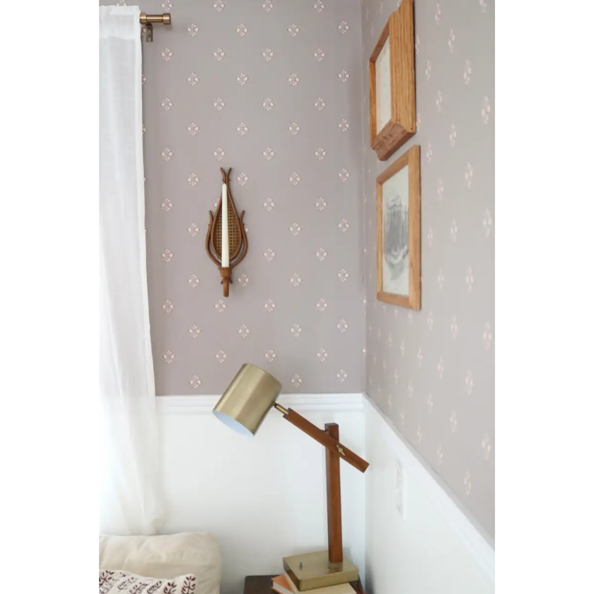 Wilson Wallpaper - Soothing Geometric - by Melissa Johnson Design - Loomwell Home Goods